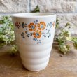 画像6: 陶器 花柄のピッチャーとカップ セット ドイツ Annaburg製 (6)