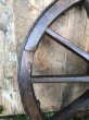 画像8: アンティーク木製車輪 (8)